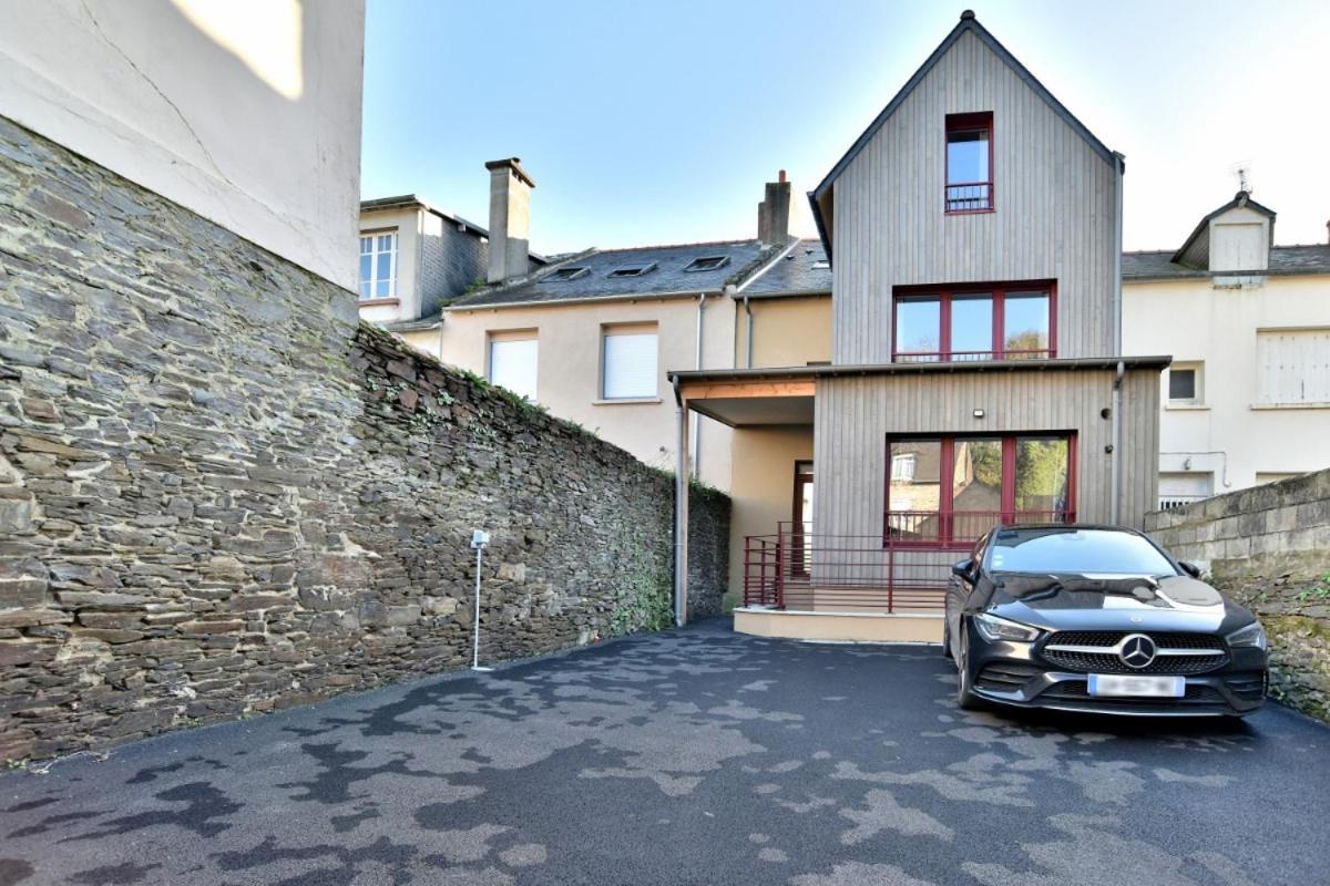 Lostra 2 - Appartement Avec Mezzanine, Front De Mer A Cancale Sur Le Port De La Houle Extérieur photo