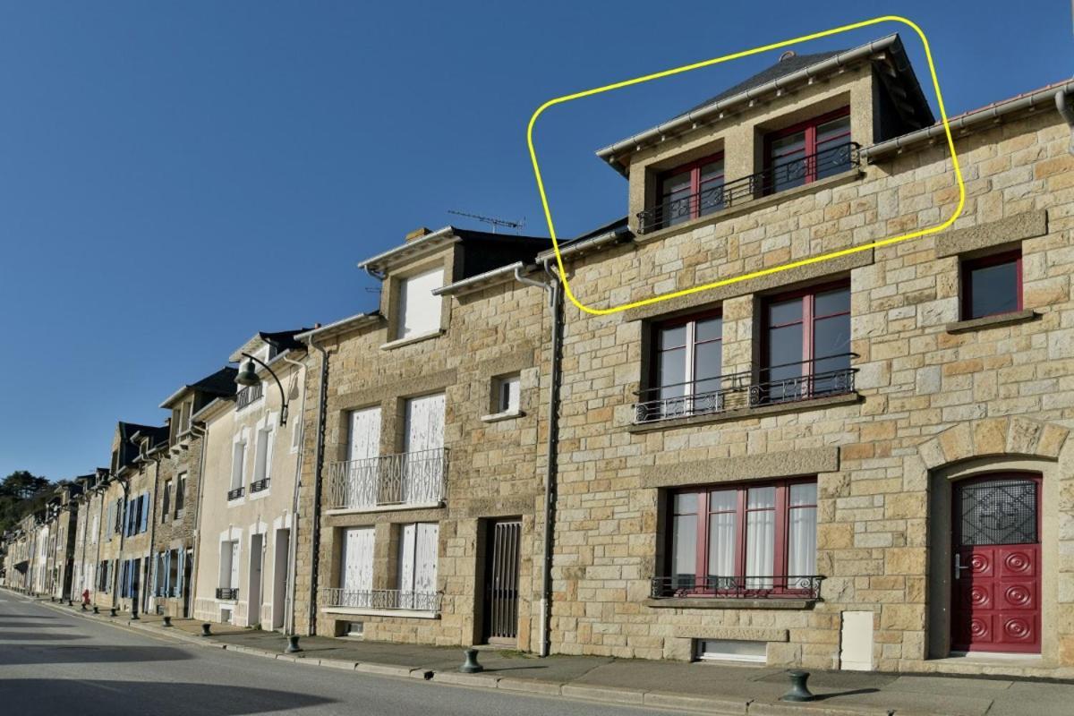 Lostra 2 - Appartement Avec Mezzanine, Front De Mer A Cancale Sur Le Port De La Houle Extérieur photo